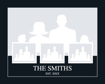 Picture of Acrylic Print Family 8 - 8x10