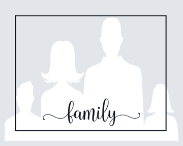 Picture of Acrylic Print Family 13 - 8x10