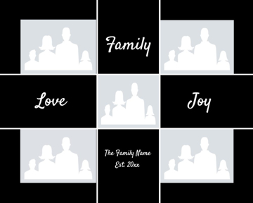 Picture of Acrylic Print Family 14 - 8x10