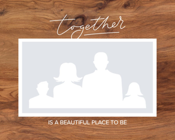 Picture of Acrylic Print Family 15 - 8x10