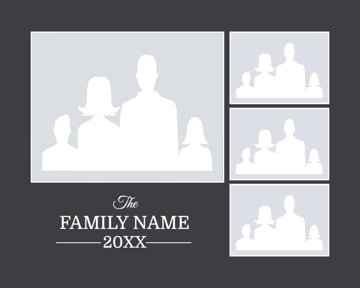 Picture of Acrylic Print Family 21 - 8x10