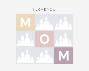 Picture of Acrylic Print Family 25 - 8x10