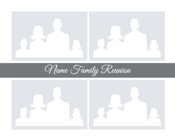 Picture of Acrylic Print Family 32 - 8x10