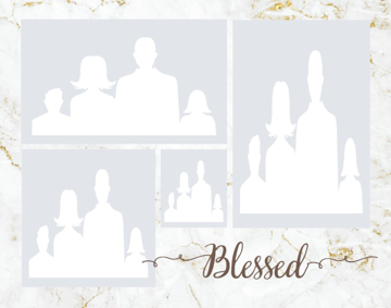 Picture of Acrylic Print Family 1 - 11x14