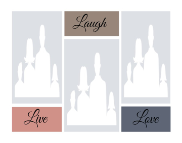 Picture of Acrylic Print Family 4 - 11x14