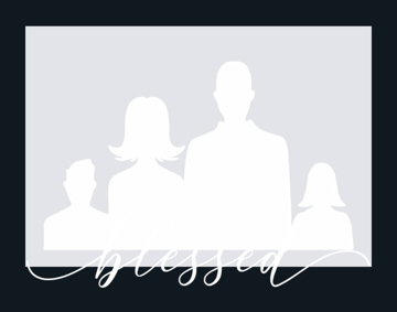 Picture of Acrylic Print Family 5 - 11x14