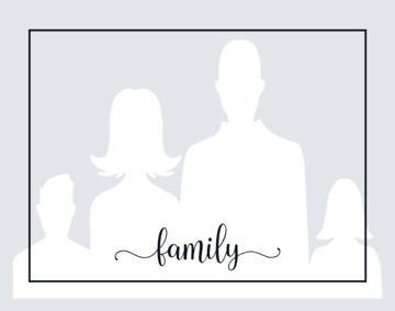 Picture of Acrylic Print Family 13 - 11x14