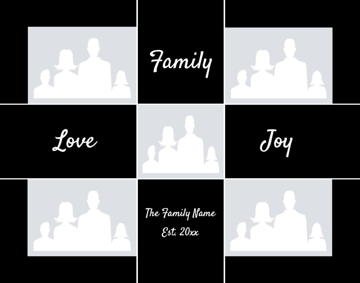 Picture of Acrylic Print Family 14 - 11x14