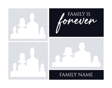 Picture of Acrylic Print Family 16 - 11x14