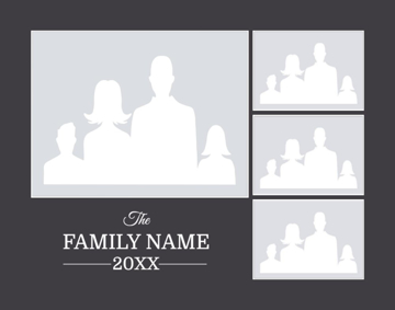 Picture of Acrylic Print Family 21 - 11x14