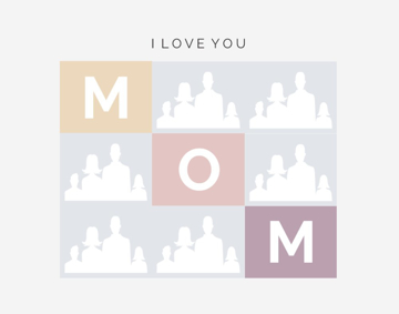 Picture of Acrylic Print Family 25 - 11x14