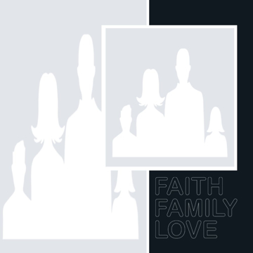 Picture of Acrylic Print Family 3 - 16x16