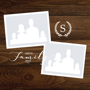 Picture of Acrylic Print Family 7 - 16x16