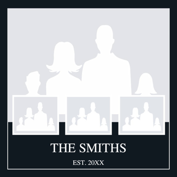 Picture of Acrylic Print Family 8 - 16x16