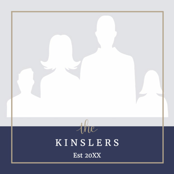 Picture of Acrylic Print Family 10 - 16x16