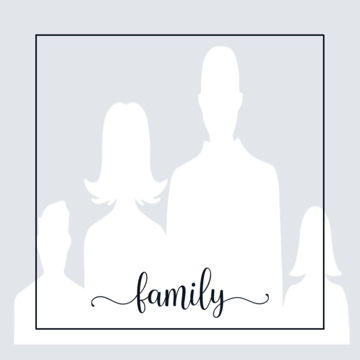 Picture of Acrylic Print Family 13 - 16x16