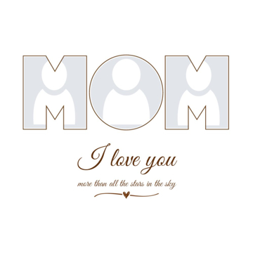 Picture of Acrylic Print Family 24 - 16x16