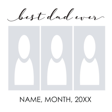 Picture of Acrylic Print Family 27 - 16x16