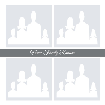 Picture of Acrylic Print Family 32 - 16x16