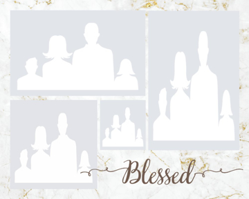 Picture of Acrylic Print Family 1 - 16x20