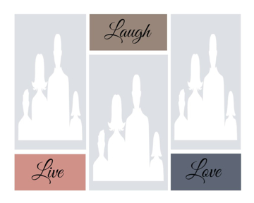 Picture of Acrylic Print Family 4 - 16x20