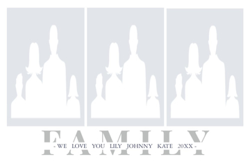 Picture of Acrylic Print Family 11 - 24x36