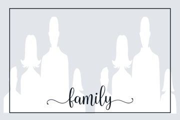 Picture of Acrylic Print Family 13 - 24x36