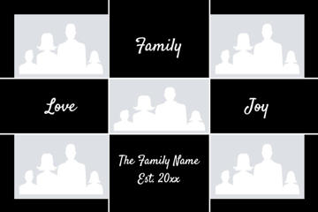 Picture of Acrylic Print Family 14 - 24x36