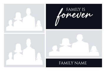 Picture of Acrylic Print Family 16 - 24x36