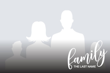 Picture of Acrylic Print Family 23 - 24x36