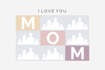 Picture of Acrylic Print Family 25 - 24x36