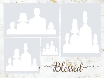 Picture of Acrylic Print Family 1 - 30x40