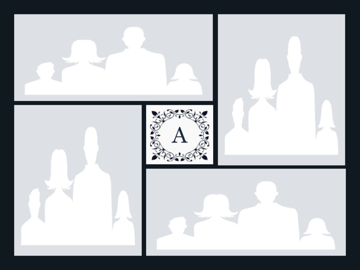 Picture of Acrylic Print Family 6 - 30x40