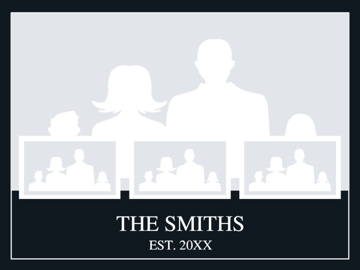 Picture of Acrylic Print Family 8 - 30x40