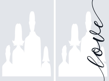 Picture of Acrylic Print Family 9 - 30x40