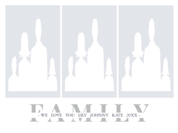 Picture of Acrylic Print Family 11 - 30x40