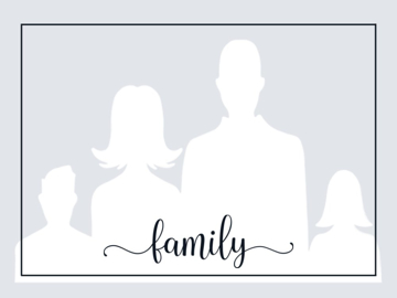 Picture of Acrylic Print Family 13 - 30x40