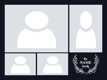 Picture of Acrylic Print Family 18 - 30x40