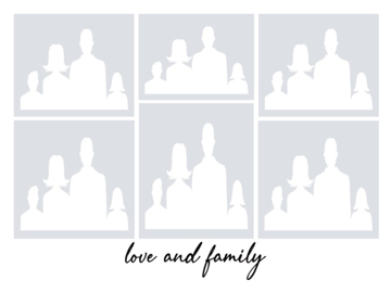 Picture of Acrylic Print Family 19 - 30x40