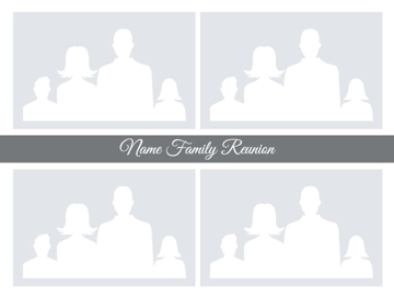 Picture of Acrylic Print Family 32 - 30x40