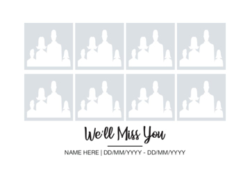 Picture of Acrylic Print In Memory 7 - 5x7