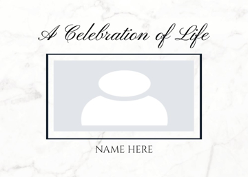 Picture of Acrylic Print In Memory 10 - 5x7