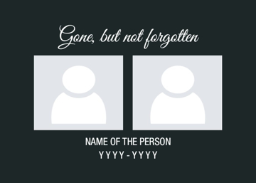 Picture of Acrylic Print In Memory 13 - 5x7