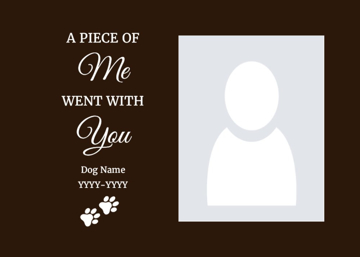 Picture of Acrylic Print In Memory 14 - 5x7