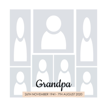 Picture of Acrylic Print In Memory 1 - 8x8