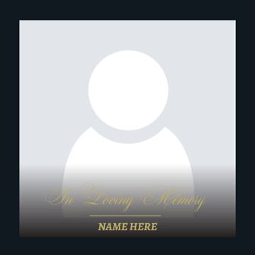 Picture of Acrylic Print In Memory 8 - 8x8