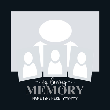 Picture of Acrylic Print In Memory 11 - 8x8