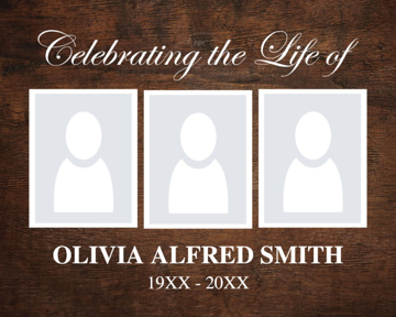 Picture of Acrylic Print In Memory 2 - 8x10