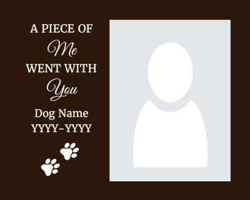 Picture of Acrylic Print In Memory 14 - 8x10