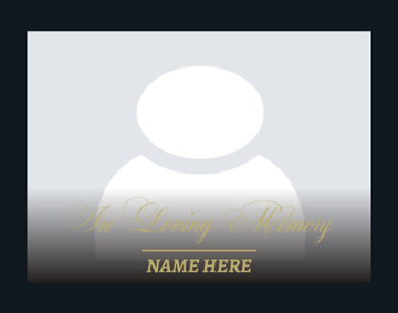 Picture of Acrylic Print In Memory 8 - 11x14